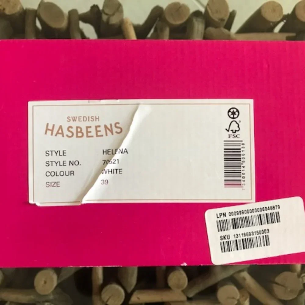 Swedish Hasbeens Helena Leather Sandals - Picture 10 of 11